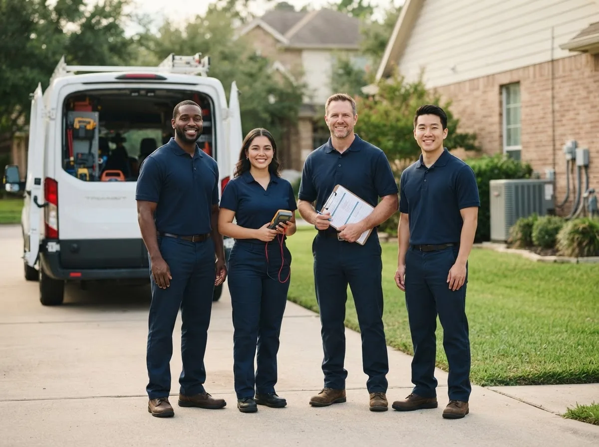 Certified HVAC technician near Garland, TX